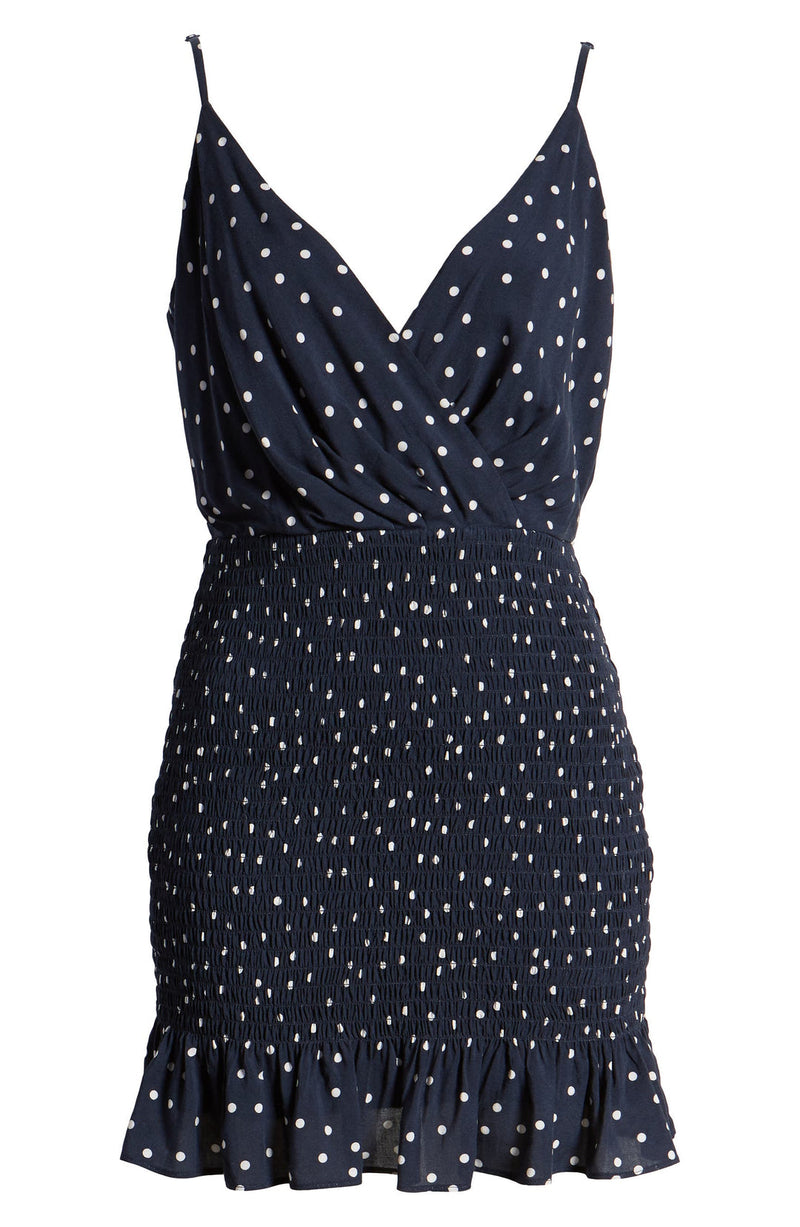 Alina Short Polka Dot Dress