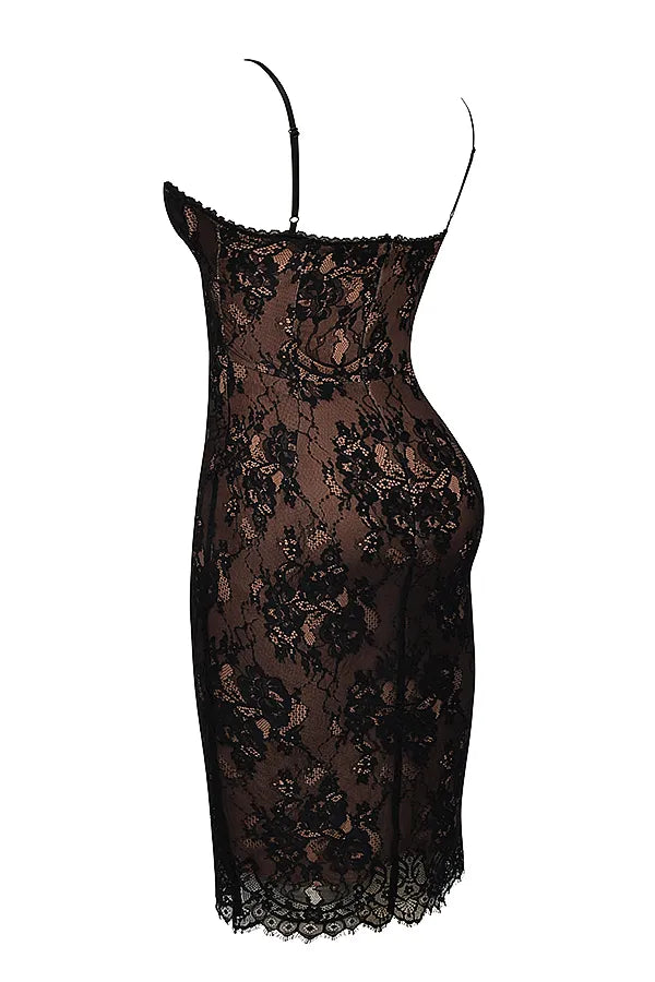 Irina LACE MIDI DRESS