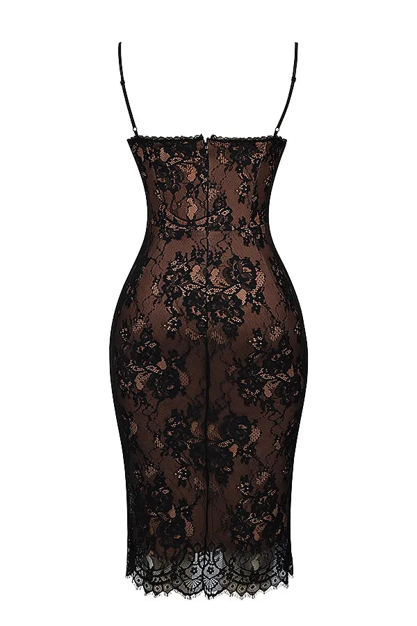 Irina LACE MIDI DRESS