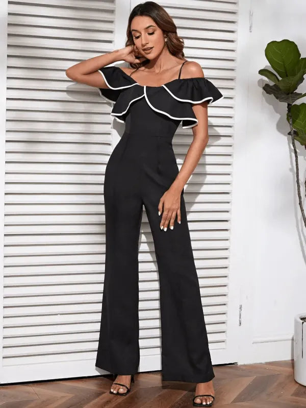 Glory Cold Shoulder Jumpsuit