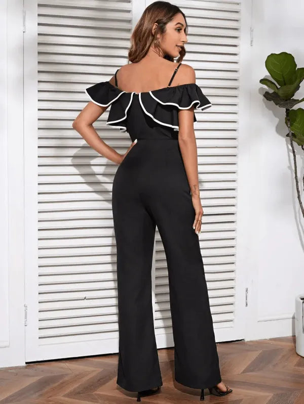 Glory Cold Shoulder Jumpsuit