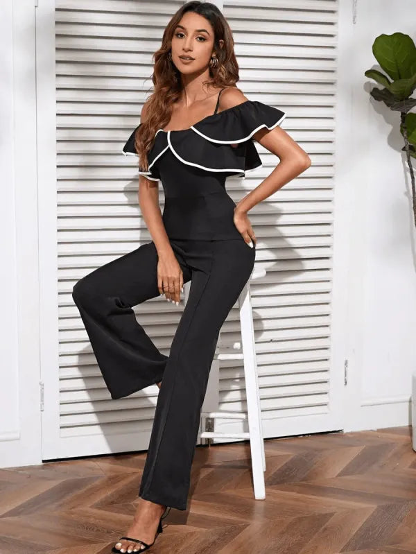 Glory Cold Shoulder Jumpsuit