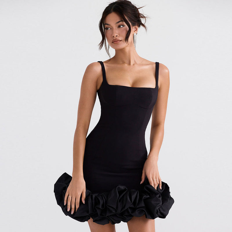 Bella Ruffle Short Dress