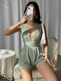 Swifty Criss Cross Back Jumpsuit