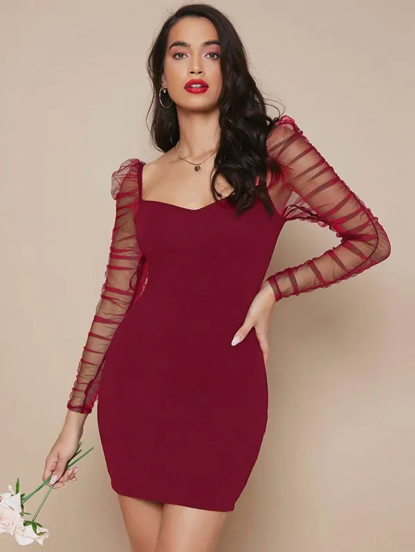 Cherry Cola Bodycon Dress